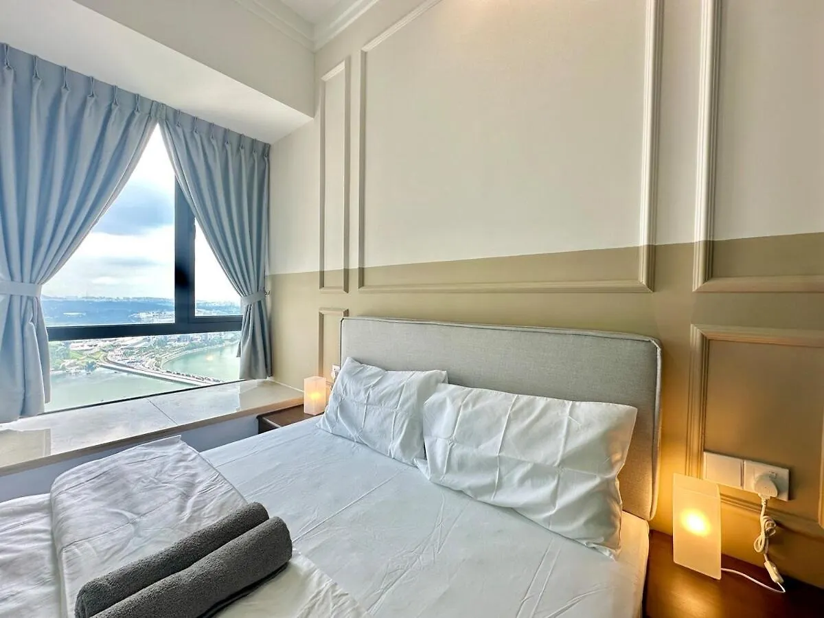 Apartment R&F Seaview Suite Walking To Ciq 2B2B Johor Bahru Malaysia